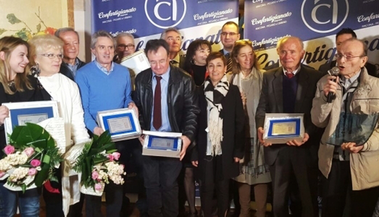 sant'ippolito - premiati confartigianato