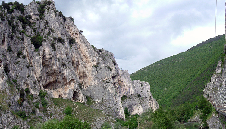 centro estivo nella gola della rossa