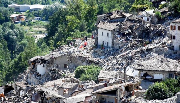 Terremoto Castelsantangelo sul Nera