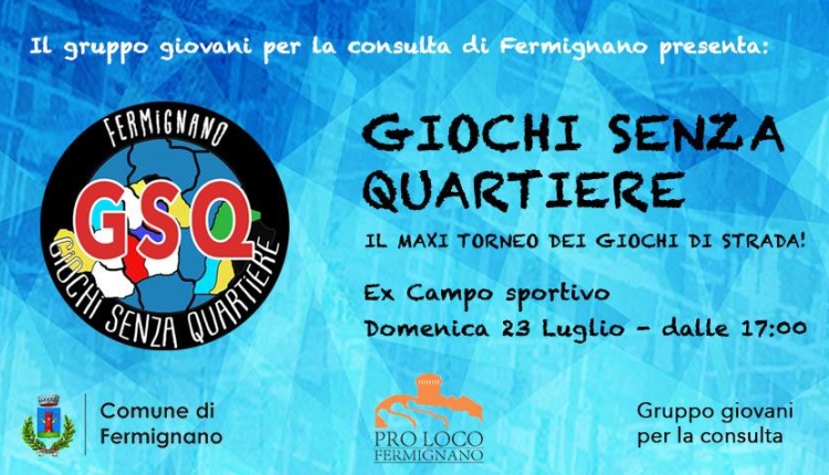 giochi senza quartiere fermignano