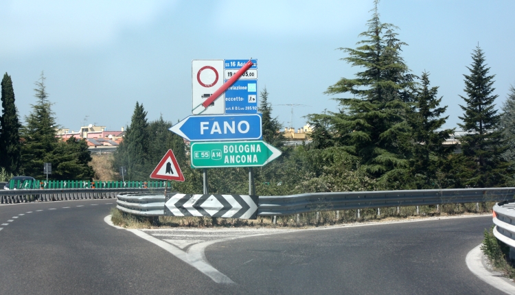 traffico superstrada fano chiusura