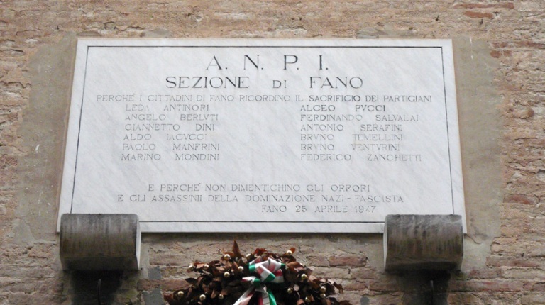 fano liberazione occupazione nazifascista