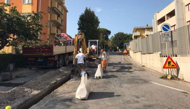 reti idriche san lazzaro lavori