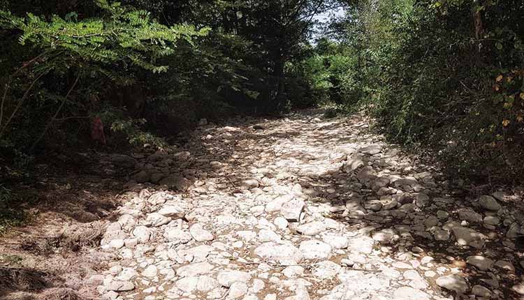siccita colpa del meteo torrente burano