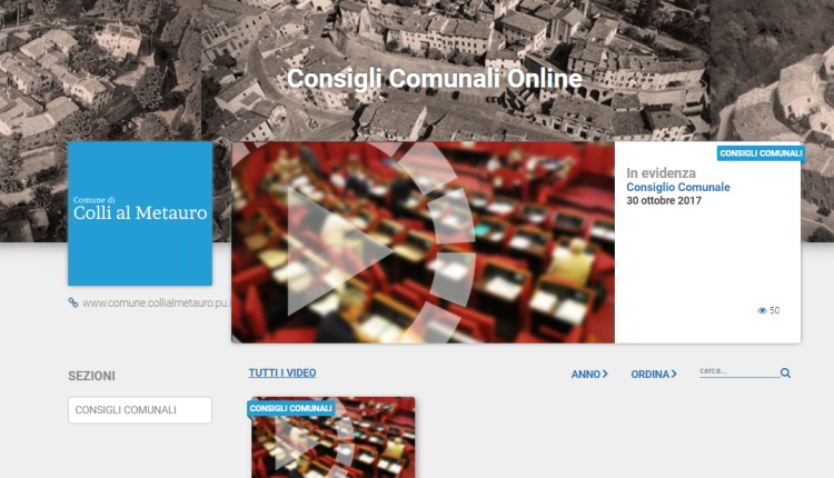consiglio comunale diretta colli-al-metauro