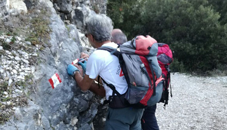 manutenzione itinerari escursionistici monti sibillini