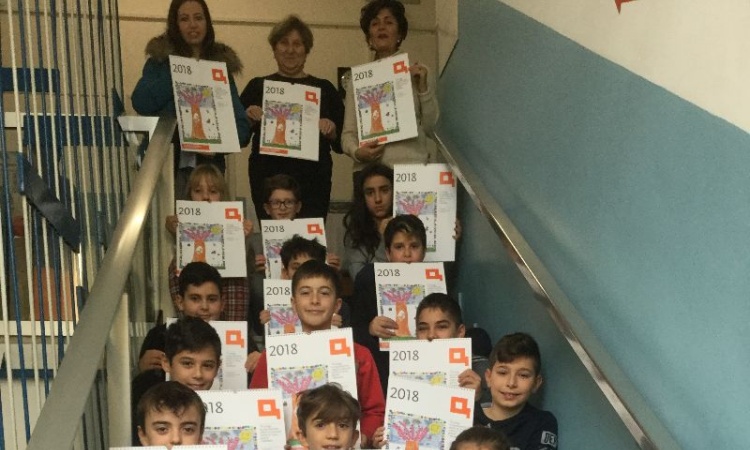 Girolomoni visita scuola Mascarucci