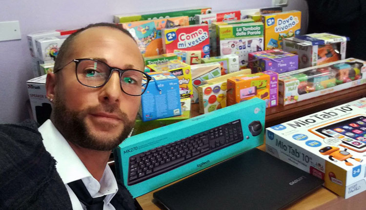 cottini donazione centro autismo urbania