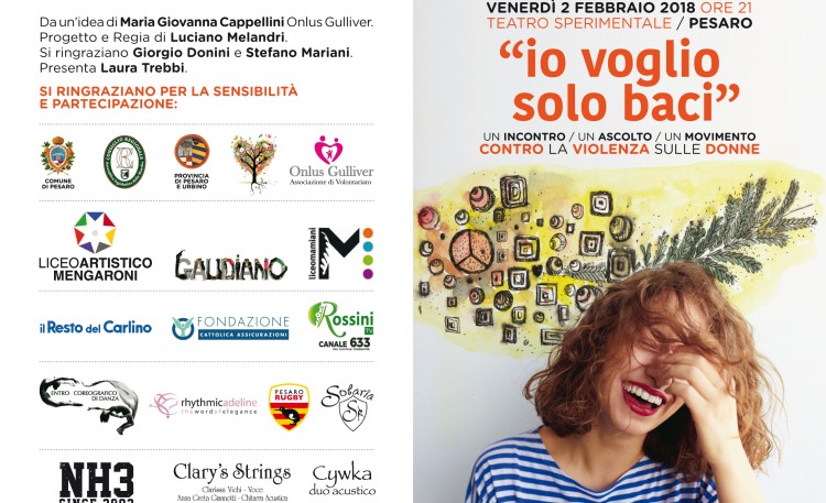 io voglio solo baci evento contro violenza donne