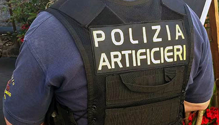 allarme bomba fano evaquazione