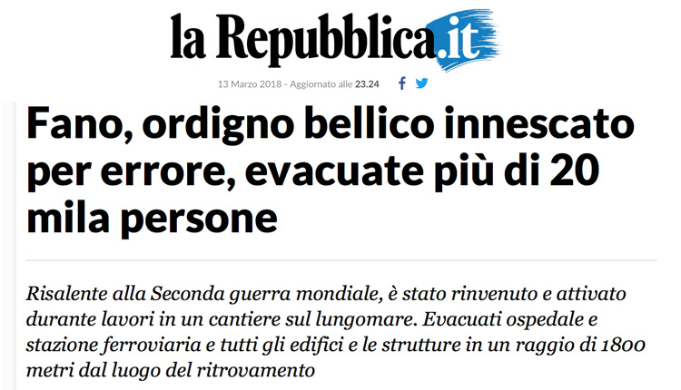 fano bomba repubblica