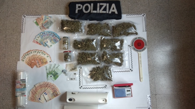 fidanzatini spacciatori arrestati polizia