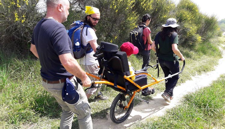 corso Joelette parco san bartolo riserva furlo