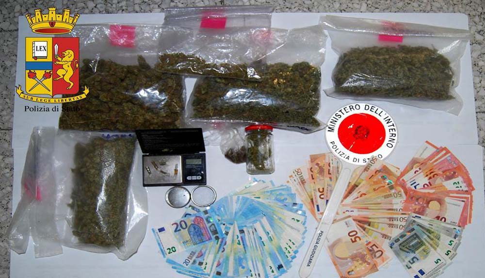 operazione antidroga polizia arresto