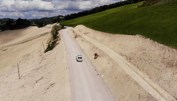 strada Barbanti riaperta al traffico