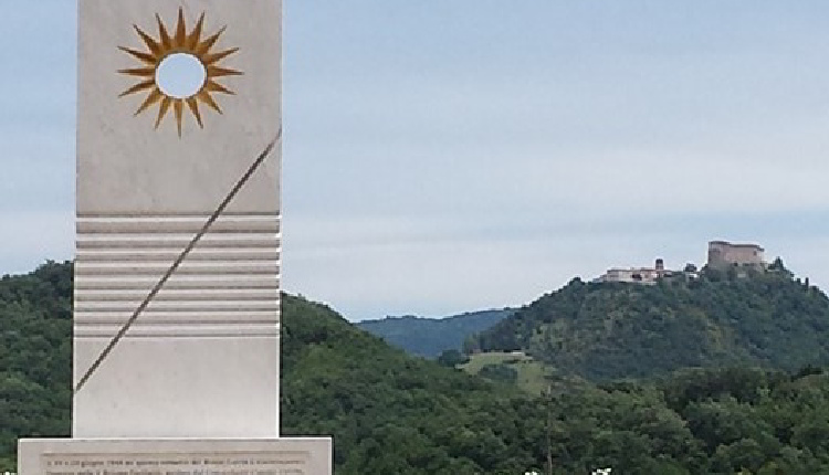 battaglia paravento monumento cagli