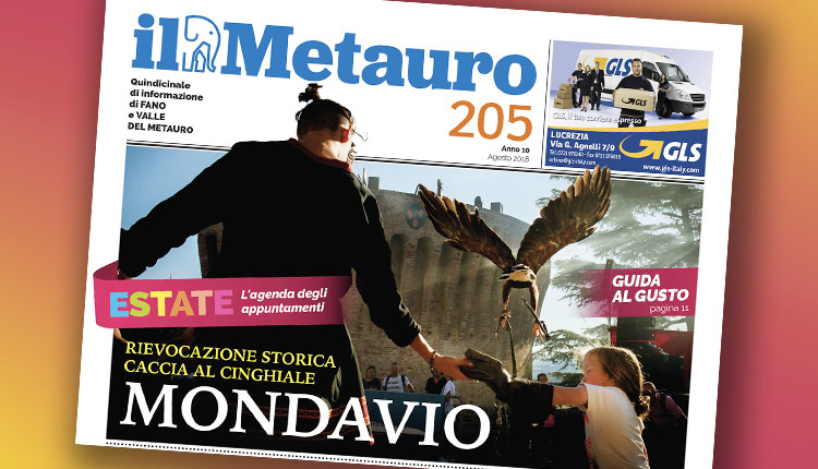 copertina giornale il metauro 205