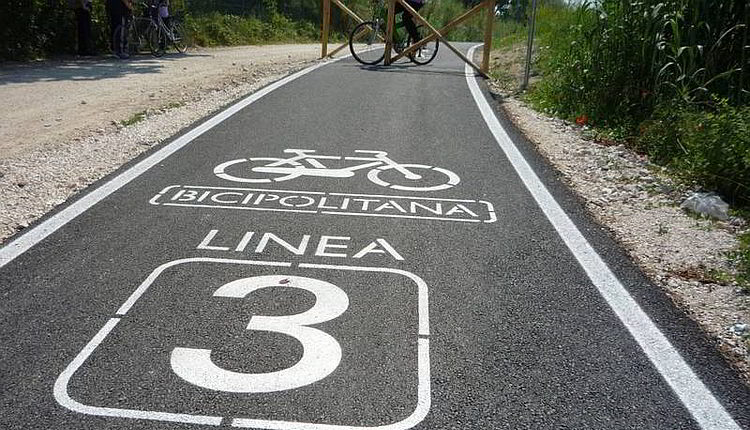 pista ciclabile metauro foglia