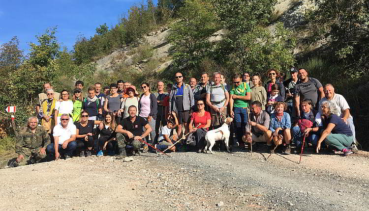 strada della luna gruppo escursione