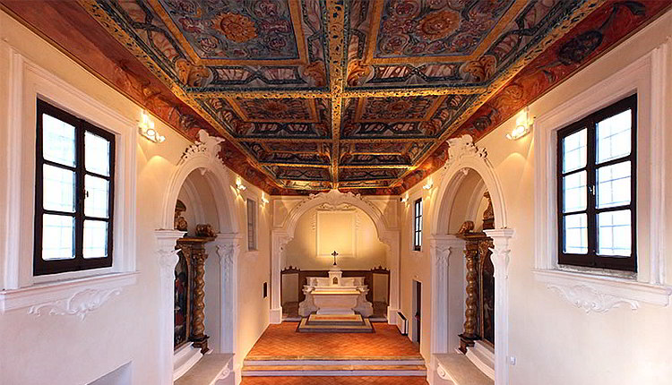 chiesa gonfalone saltara fai