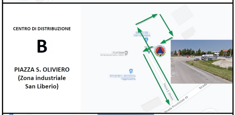 distribuzione B cartina