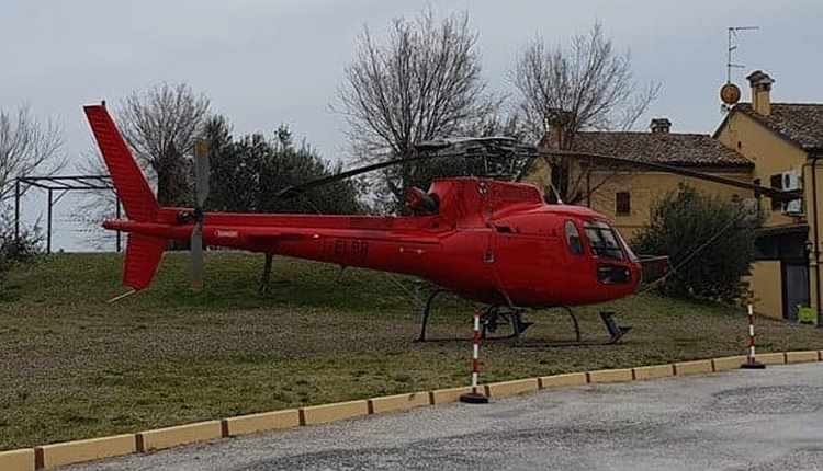elicottero rosso