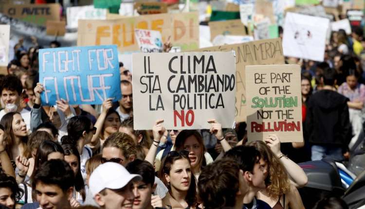 fridays for future italia agenda climatica
