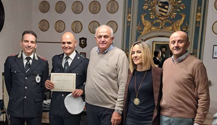 Encomio agente Berretta