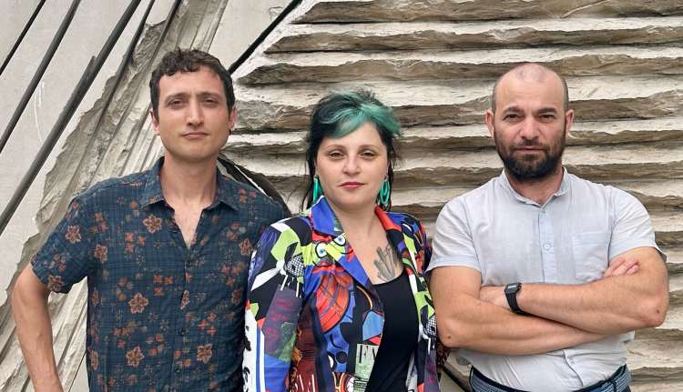 Gli ideatori di Suono Futuro_da sn Damen Pandolfi Comitini